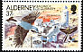 Northern Wheatear Oenanthe oenanthe  1991 The Casquets lighthouse 5v set
