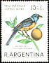 Blue-and-yellow Tanager Rauenia bonariensis  1967 Child welfare, birds 