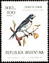 Double-collared Seedeater Sporophila caerulescens  1978 Inter-American philatelic exhibition 