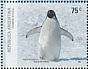 Adelie Penguin Pygoscelis adeliae  2007 Antarctic fauna 8v sheet