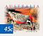 Crimson Chat Epthianura tricolor  2001 Nature of Australia - Desert birds Sheet, sa, p 11Â½x11, SNP