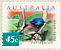 Purple-backed Fairywren Malurus assimilis  2001 Nature of Australia - Desert birds Strip, sa, p 11Â½x11, SNP