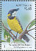 Mangrove Golden Whistler Pachycephala melanura  2009 Australian songbirds 'Celebrating Stamp Bulletin'