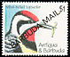 Yellow-bellied Sapsucker Sphyrapicus varius  1991 Overprint BARBUDA MAIL on Antigua & B 1990.01 