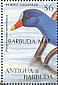Purple Gallinule Porphyrio martinica  1997 Overprint BARBUDA MAIL on Antigua & B 1995.05  MS