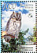 Eurasian Scops Owl Otus scops  2008 Owls BirdLife Sheet with 2 sets