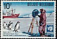 Adelie Penguin Pygoscelis adeliae  1971 10th anniversary of Antarctic treaty 