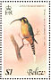 Long-billed Hermit Phaethornis longirostris  1979 Birds Sheet