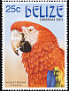 Scarlet Macaw Ara macao  2003 Christmas 