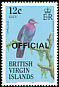 Scaly-naped Pigeon Patagioenas squamosa  1986 Overprint OFFICIAL on 1985.01 