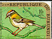 Common Firecrest Regulus ignicapilla  1970 Birds, new face values 