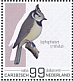 Crested Tit Lophophanes cristatus  2022 Birds (Saba) 2022 Sheet