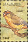 Orange-breasted Waxbill Amandava subflava  2000 Birds of Africa Sheet