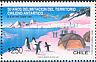 Adelie Penguin Pygoscelis adeliae  1990 Chilean Antarctic Sheet