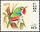 Cuban Tody Todus multicolor  1996 Caribbean animals 6v set