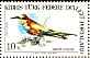 European Bee-eater Merops apiaster  1983 Birds of Cyprus Sheet
