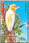 Western Cattle Egret Bubulcus ibis  1995 Birds Sheet