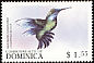 Blue-headed Hummingbird Riccordia bicolor  1999 Fauna 6v set