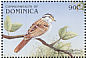 White-throated Sparrow Zonotrichia albicollis  1999 Fauna 12v sheet