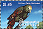 St. Vincent Amazon Amazona guildingii  2000 Animals of the Caribbean and Central America 6v sheet