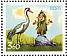 Common Crane Grus grus  2001 Fairy-tale Pokuland 8v booklet