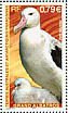 Snowy Albatross Diomedea exulans  2002 Animals and their young 4v sheet