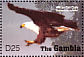 African Fish Eagle Icthyophaga vocifer  2005 The living world of Africa 4v sheet