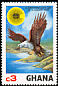 African Fish Eagle Icthyophaga vocifer  1983 Commonwealth day 