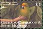 Yellow-crowned Parakeet Cyanoramphus auriceps  2000 Parrots and Parakeets Sheet