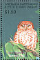Cuban Pygmy Owl Glaucidium siju  2001 Animal life of the tropics 6v sheet