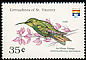 Hispaniolan Mango Anthracothorax dominicus  1992 Hummingbirds, Genova 92 