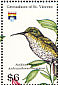 Hispaniolan Mango Anthracothorax dominicus  1992 Hummingbirds, Genova 92  MS MS