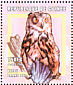 Spotted Eagle-Owl Bubo africanus  2001 Owls Sheet