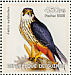 Eurasian Hobby Falco subbuteo  2002 Birds of prey Sheet