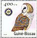 Western Barn Owl Tyto alba  2001 Owls, Rotary Sheet