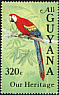 Scarlet Macaw Ara macao  1985 Wildlife protection 