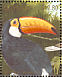 Toco Toucan Ramphastos toco  1990 Tropical birds of Guyana Sheet