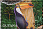 Toco Toucan Ramphastos toco  2001 Animals of tropical rainforests 8v sheet