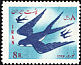 Barn Swallow Hirundo rustica  1967 New year stamps 2v set
