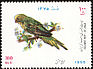 Budgerigar Melopsittacus undulatus  1996 New year stamps 