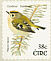 Goldcrest Regulus regulus  2002 Birds, Blackbird and Goldcrest Strip, sa
