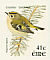 Goldcrest Regulus regulus  2002 Birds, Chaffinch and Goldcrest Booklet, sa, SNP