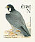 Peregrine Falcon Falco peregrinus  2003 Birds, Wagtail and Falcon Booklet, sa, ISS