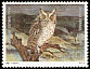 Pallid Scops Owl Otus brucei  1987 Biblical birds, owls s 37x27mm