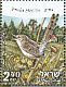 Graceful Prinia Prinia gracilis  2012 Birds of Israel Prestige booklet