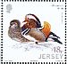 Mandarin Duck Aix galericulata  2016 Ducks Sheet