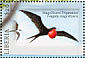 Magnificent Frigatebird Fregata magnificens  2001 Birds Sheet