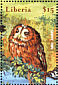 Tawny Owl Strix aluco  2002 Wind in the Willows 8v sheet