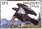 California Condor Gymnogyps californianus  1996 Endangered animals of the world 6v sheet
