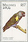 RÃ¼ppell's Parrot Poicephalus rueppellii  1997 Birds of the world Sheet